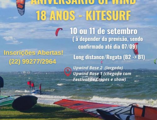 Aniversário Upwind 18 anos (Kite)