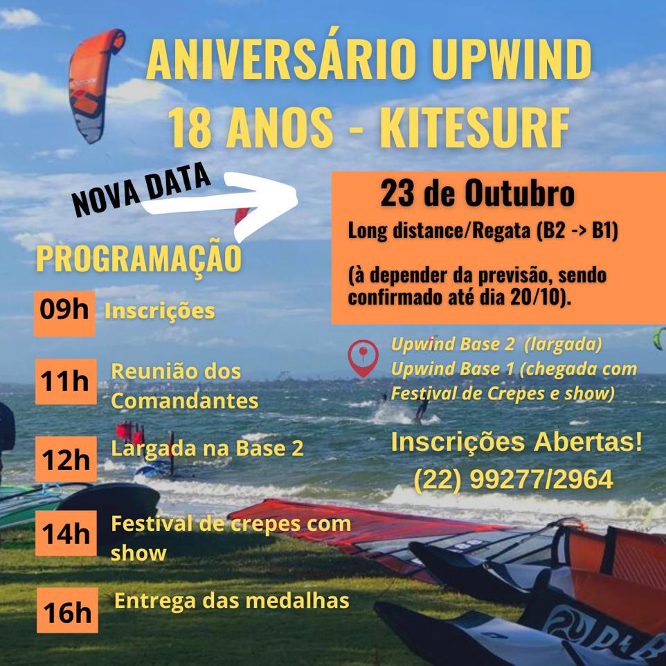 Upwind Clube e Escola de Wind, Kite e SUP